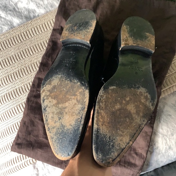 Gucci black patent leather dress shoe Oxford - Picture 9 of 11